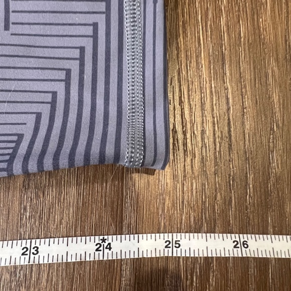 Gymshark Elevate Women's Leggings, Evening Blue, Print, High Waist Sz XS - Picture 4 of 7